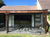 Timber Covered Patio Construction